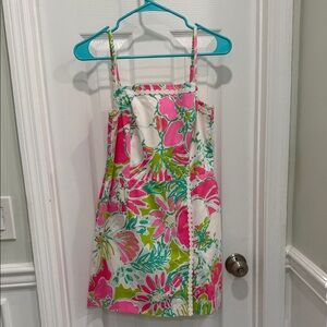Lilly Pulitzer Vibrant Floral Kids Dress
